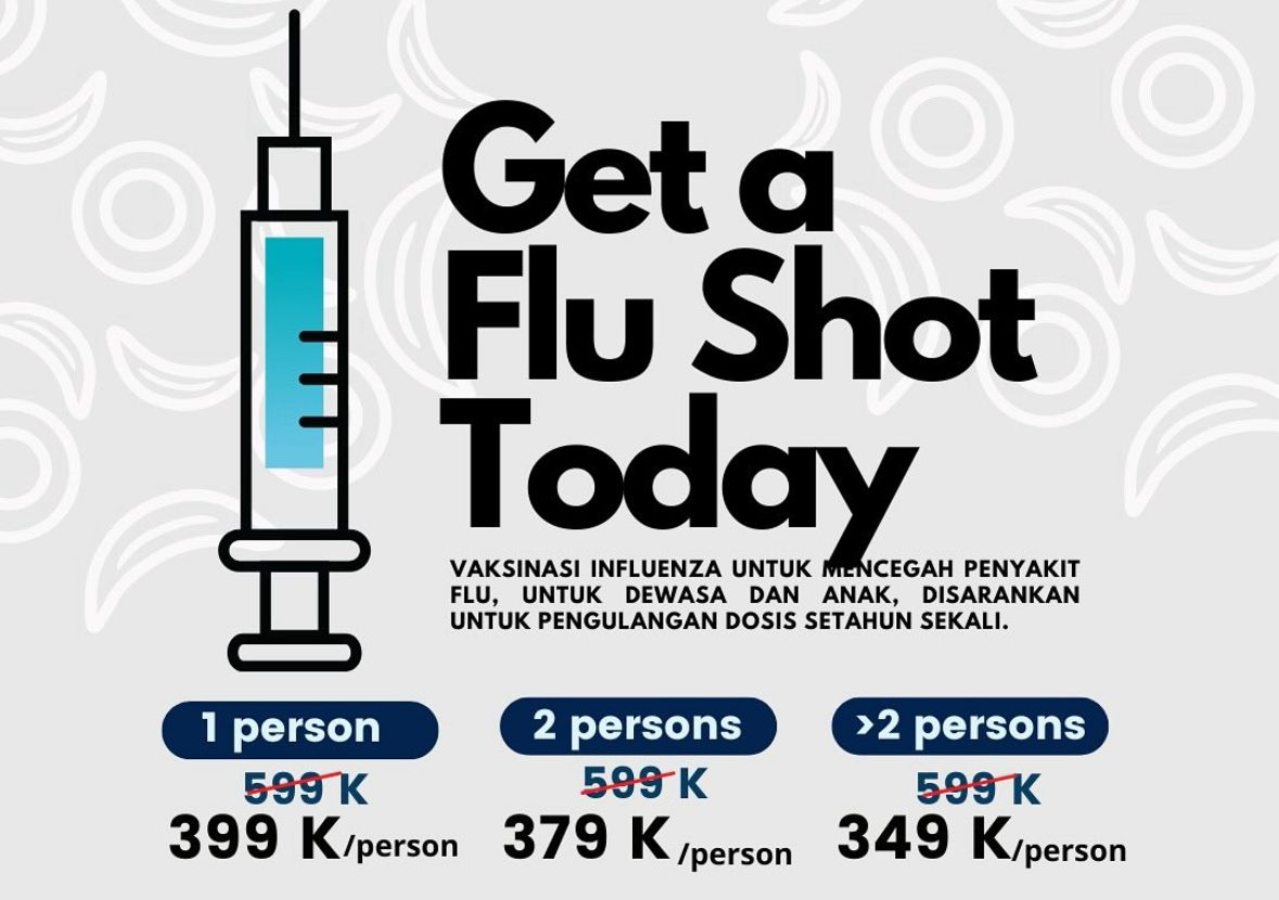 Promo Vaksin Flu